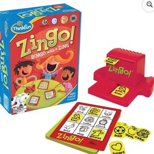 ThinkFun Zingo Bingo Award Winning Preschool Learning Game for Pre-Readers. NEW.